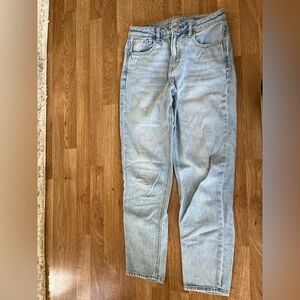 American Eagle Outfitters Light Blue Mom Jeans